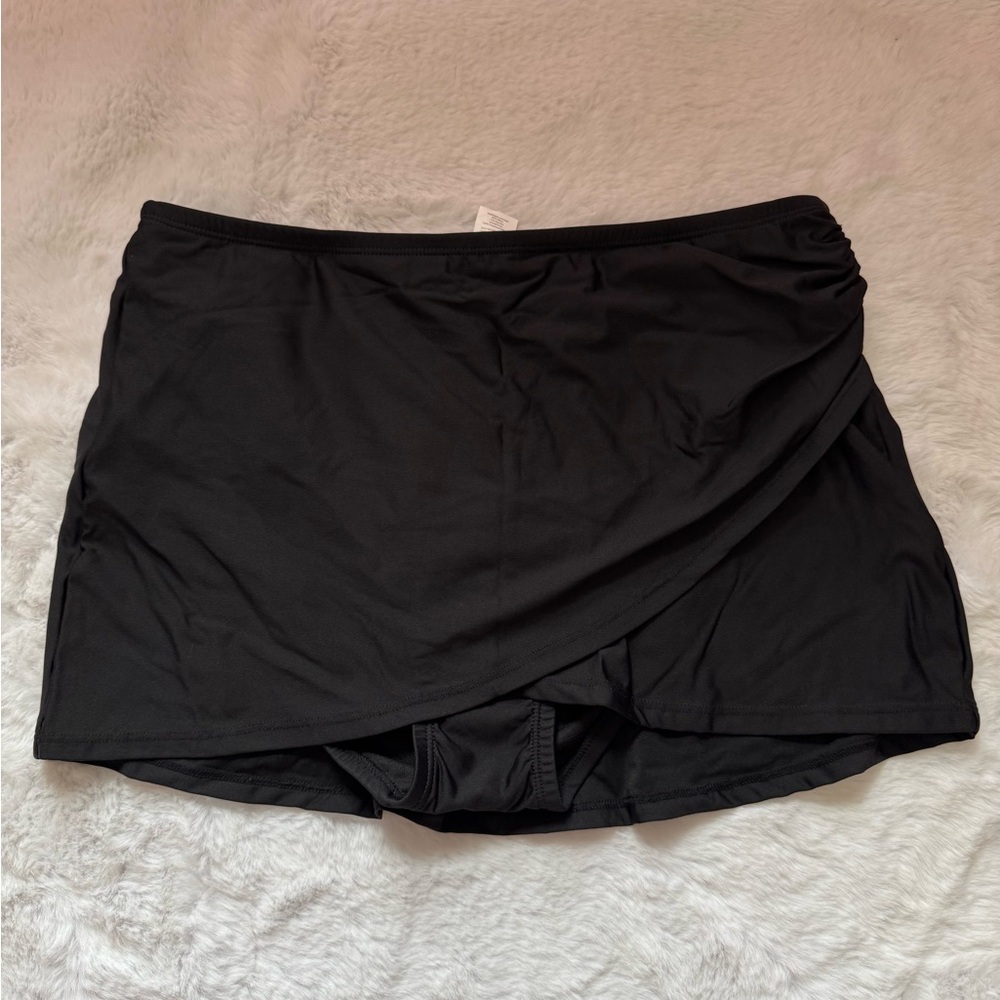Black Swim Skirt
